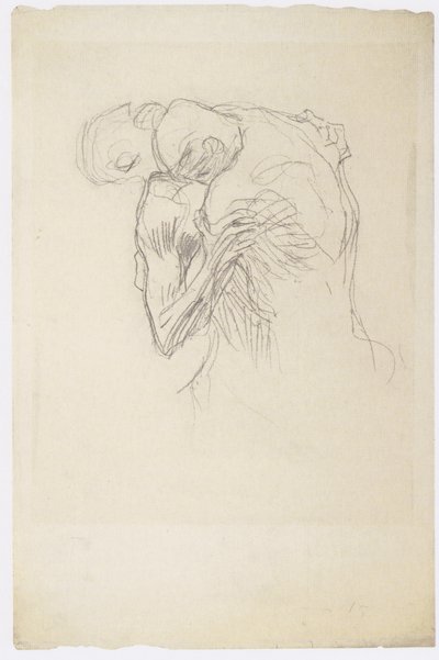 Uomini che lottano da Gustav Klimt